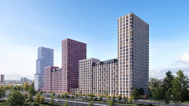 ЖК «Аквилон Бисайд 2.0», 1-komn.