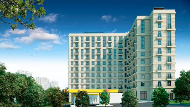 Комплекс апартаментов Королёва 13, 3-komn.