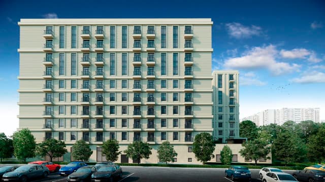 Комплекс апартаментов Королёва 13, 3-komn.