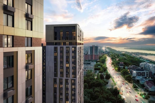 ЖК «Горизонты Нижнего» - 3-комнатная квартира, 92.4 м², 3 этаж