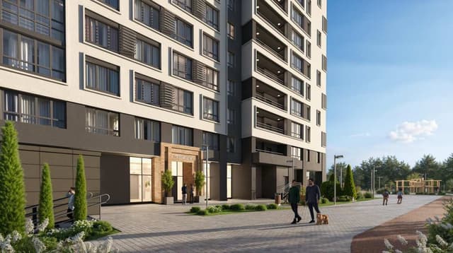 ЖК «Авиатор» - 1-комнатная квартира, 36.53 м², 10 этаж