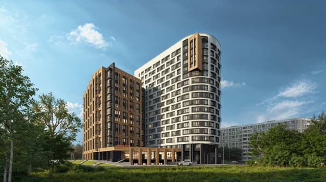 ЖК «Авиатор» - 1-комнатная квартира, 36.53 м², 10 этаж
