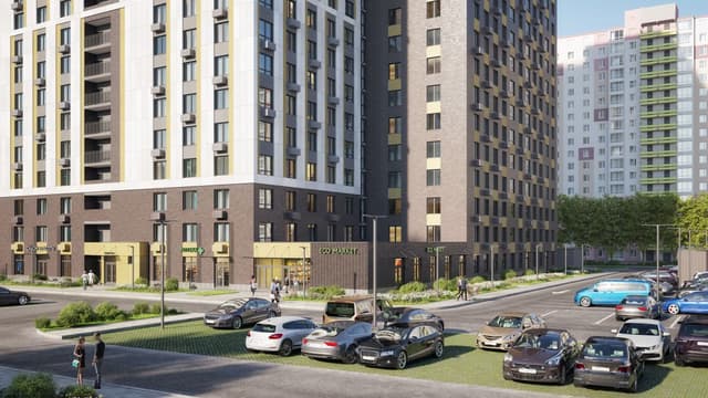 ЖК «Горизонты Нижнего» - 3-комнатная квартира, 92.4 м², 3 этаж