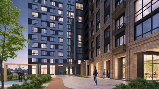 ЖК «Авиатор» - 1-комнатная квартира, 36.53 м², 10 этаж