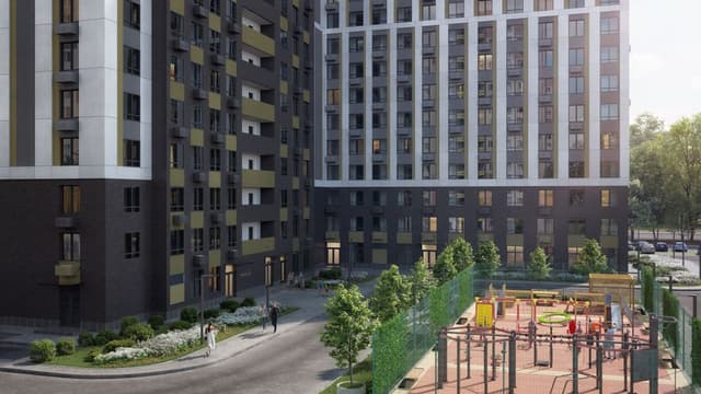 ЖК «Горизонты Нижнего» - 3-комнатная квартира, 92.4 м², 3 этаж