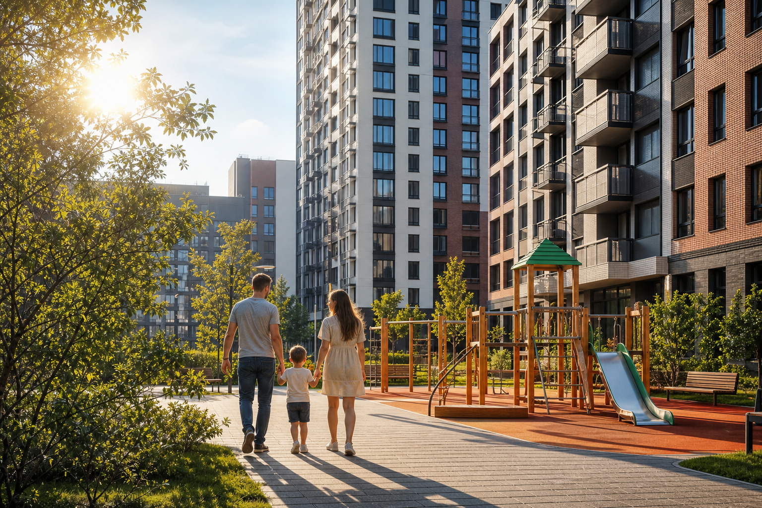 Новостройка в Москве для семьи с ребёнком
