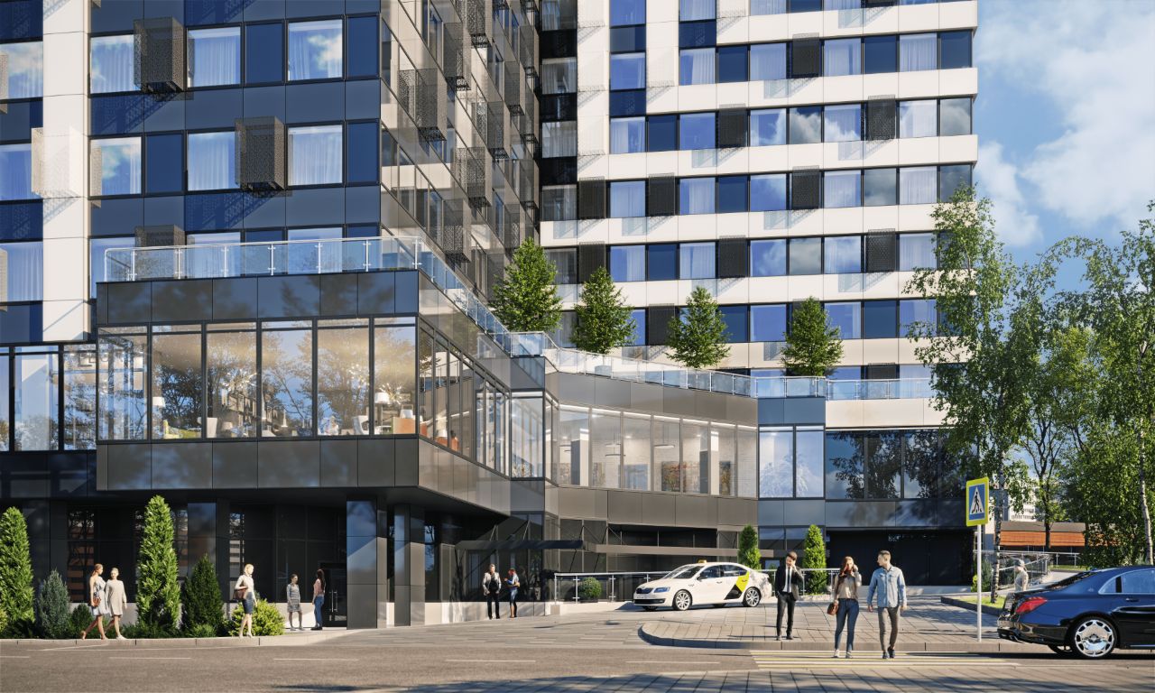 Комплекс апартаментов AIST RESIDENCE (Аист Резиденс), 1-komn.